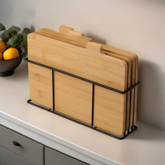 Wooden Cutting Board Set – 4 Pieces